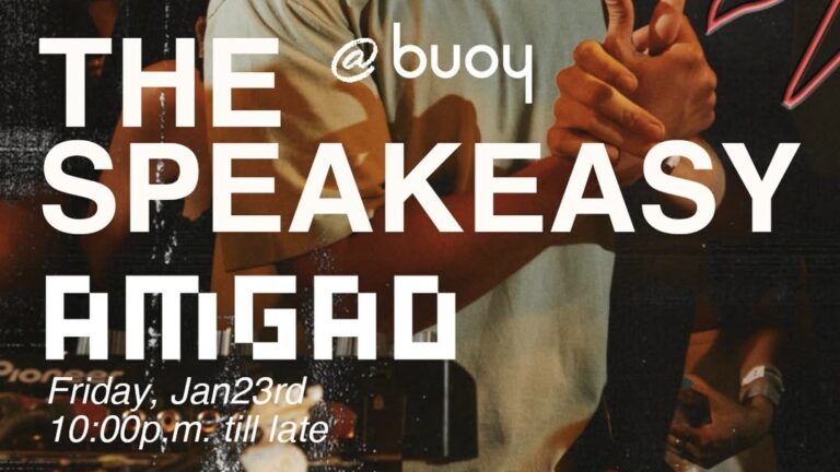 Amgad at The Speakeasy, Buoy by KIKI’s