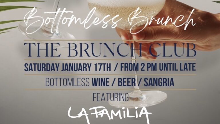 The Brunch Club Bottomless Brunch at The Brunch Club Ft. La Familia & Taef