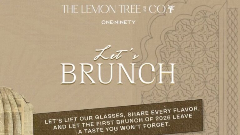 Let’s Brunch at The Lemon Tree and Co with Rayco Santos, Ahmed Eid & Joe Aiaad