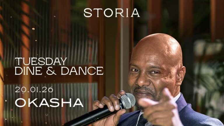 Tuesday Dine and Dance at Storia with Okasha