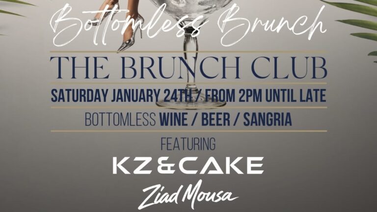 The Brunch Club at The Brasserie Lakeview with KZ & CAKE and Ziad Mousa
