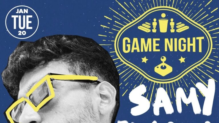 Game Night with Samy El Sakka at The Tap West