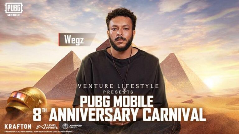 PUBG MOBILE 8th Anniversary Carnival at The Pyramids Of Giza