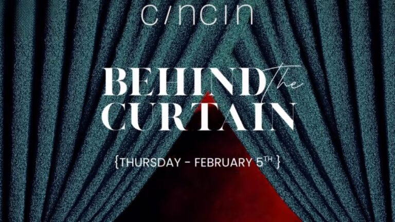 Behind the Curtain at Cincin